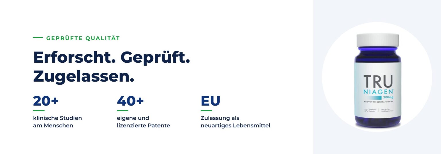 Erforscht. Geprüft. Zugelassen.